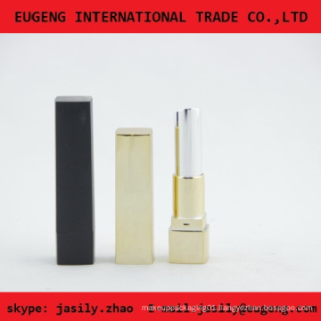 Shiny gold square cheap lipstick tube